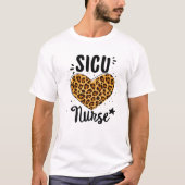 SICU Zendplein Surgisch ICU Verpleegkundigen Inten T-shirt (Voorkant)