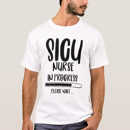 SICU Zendplein Surgisch ICU Verpleegkundigen Inten T-shirt (Voorkant)