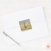 Siculo Arabisch zakje met dieren Vierkante Sticker (Envelop)