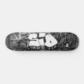 Sid Graffiti aangepast skateboard (Horizontaal)