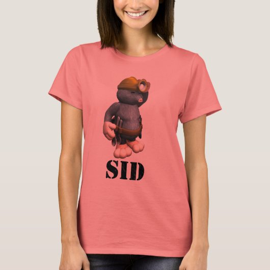 Sid the Mole T-shirt (Voorkant)