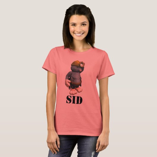 Sid the Mole T-shirt (Voorkant volledig)