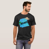 sidari strand carolina kermas t-shirt (Voorkant volledig)