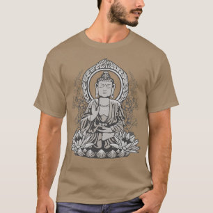 Siddartha Buddha Halftone T-shirt