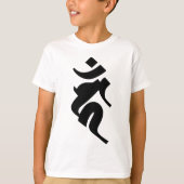 Siddhaṃ alphabet - Acala T-shirt (Voorkant)