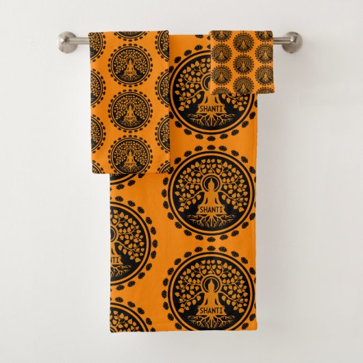 Siddhartha Gautama, Boeddhistische kunst Bad Handdoek (Insitu)