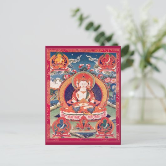 Siddhārtha Gautama Buddha Briefkaart (Staand voorkant)