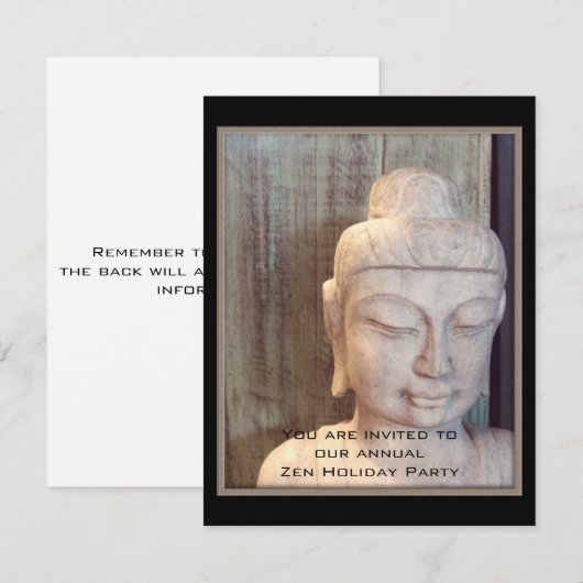 Siddhartha Gautama Photo Kaart (Voorkant / Achterkant)