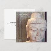 Siddhartha Gautama Photo Kaart (Voorkant / Achterkant)