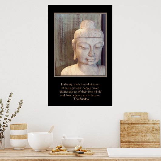Siddhartha Gautama Photo Poster (Keuken)