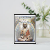 Siddhartha Gautama Statue Kaart (Staand voorkant)