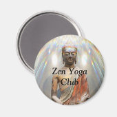 Siddhartha Gautama Statue Magneet (Voorkant / Achterkant)