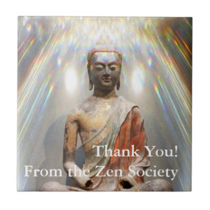 Siddhartha Gautama Statue Tegeltje