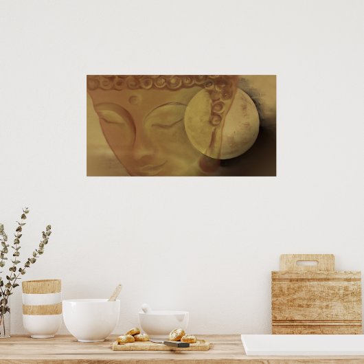 Siddhartha's Moonnight Poster (Keuken)