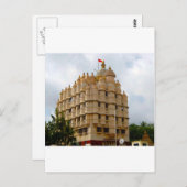 SIDDHIVINAYAK TEMPLE MUMBAI INDIA BRIEFKAART (Voorkant / Achterkant)