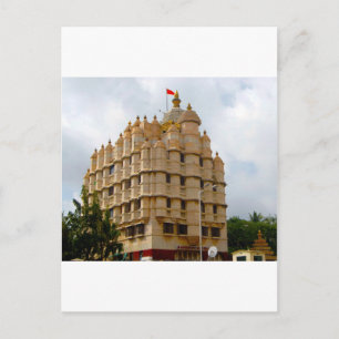 SIDDHIVINAYAK TEMPLE MUMBAI INDIA BRIEFKAART