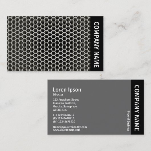 Side Band - Honeycomb Warm Visitekaartje (Voorkant / Achterkant)