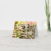 Side Bog bij Walden Pond Notitiekaartje (Voorkant)