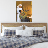 Side by Side Canvas Afdruk (Insitu (Slaapkamer))