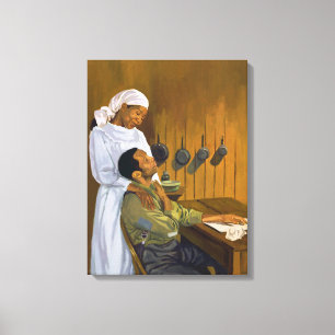 Side by Side Canvas Afdruk