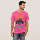 Side by Side Design voor Opa Mannen Off Road UTV S T-shirt (Voorkant volledig)