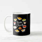 Side Chick,funny Thanksgiving Dishes Gift Tee Men  Koffiemok (Links)