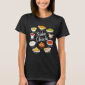 Side Chick,funny Thanksgiving Dishes Gift Tee Men  T-shirt (Voorkant)