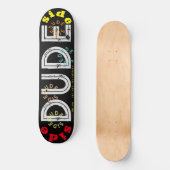 SIDE DUDE OFFICIËLE JMT 8 1/4" Skateboard Deck (Voorkant)