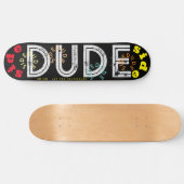 SIDE DUDE OFFICIËLE JMT 8 1/4" Skateboard Deck (Horizontaal)