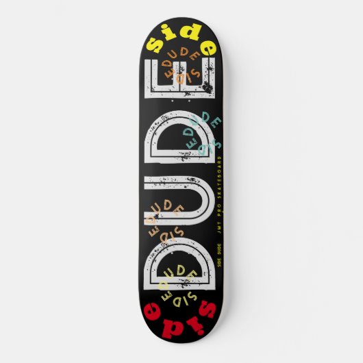 SIDE DUDE OFFICIËLE JMT 8 1/4" Skateboard Deck (Voorkant)