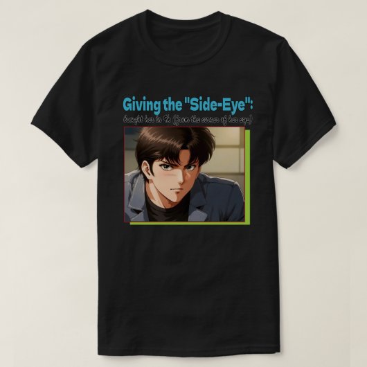 Side-Eye 4K T-shirt (Design voorkant)