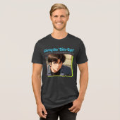 Side-Eye 4K Tri-Blend Shirt (Voorkant volledig)