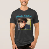 Side-Eye 4K Tri-Blend Shirt (Voorkant)