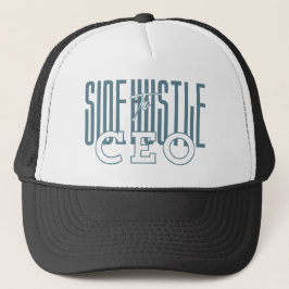 Side Hustle naar CEO™ Visionary Grind Urban Royalt Trucker Pet