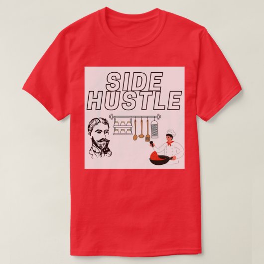 Side Hustle T-shirt (Design voorkant)