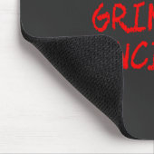 Side Hustle vs. Grind Dansend Neon Blue Text Muismat (Hoek)