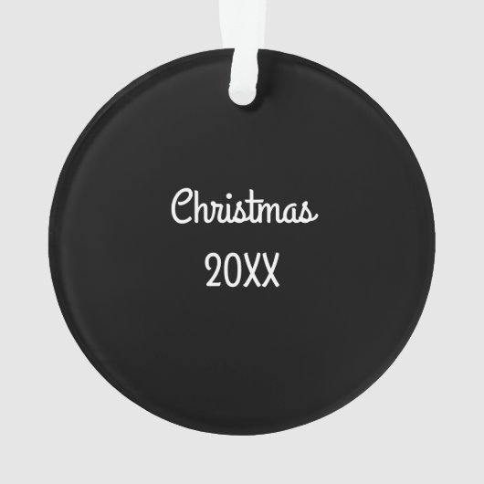 Side Hustle vs. Grind Dansend Neon Pink Text Ornament (achterkant)