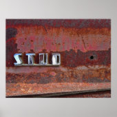 SIDE PANEL STUDEBAKER EMBLEM 1940's Poster (Voorkant)