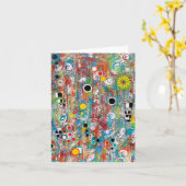 Side Show Blank Notecard Kaart (Gele Bloem)