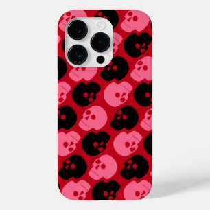 Side Skulls Pattern Case-Mate iPhone 14 Pro Hoesje