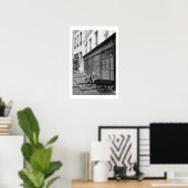 Side Street in Parijs Poster (Thuiskantoor)