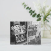 Side Street Shop in Rome Post Card Briefkaart (Staand voorkant)