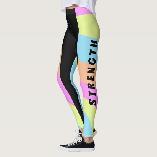 Side Stripe Team Draag leggings (Links)