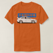 Side Uitzicht Lancer Evo X T-shirt (Design voorkant)