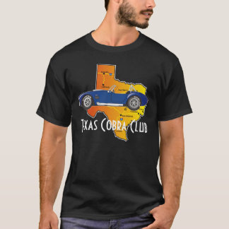 Side Uitzicht, Texas Cobra Club met staat T-shirt