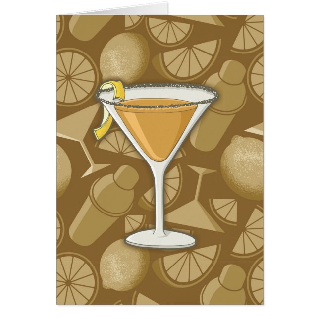 Sidecar cocktail (Voorkant)