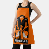 Sidecar Cocktail Art Deco Schort (Insitu)