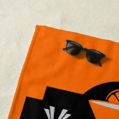 Sidecar Cocktail Art Deco Strandlaken (In situ)