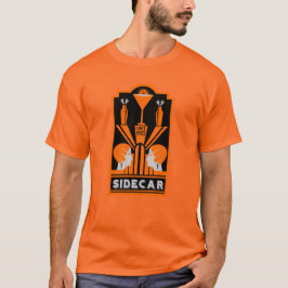 Sidecar Cocktail Art Deco T-shirt