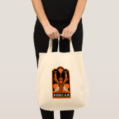 Sidecar Cocktail Art Deco Tote Bag (Voorkant (product))